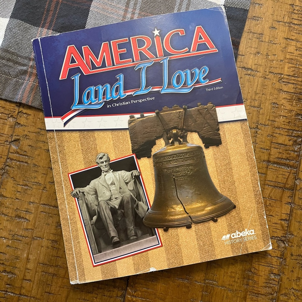 Abeka America Land I Love Text Book